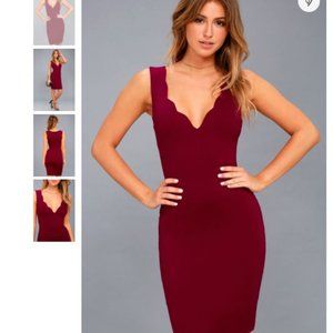 Lulu’s bodycon midi dress